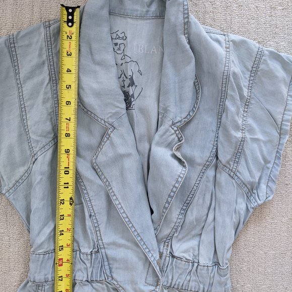 NWOT Blank NYC denim mini dress size XS - Picture 7 of 10